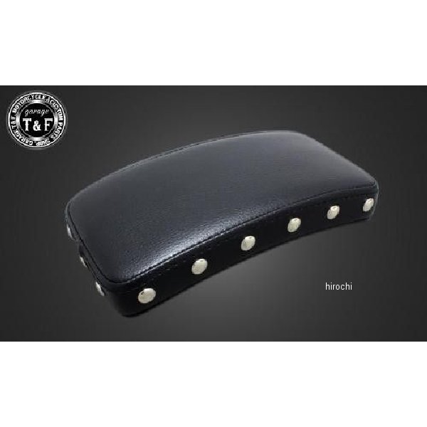 スタッド付きアンティークピリオンシート スムース ブラック