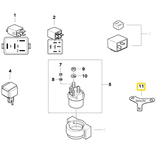 ホルダー 61137677466