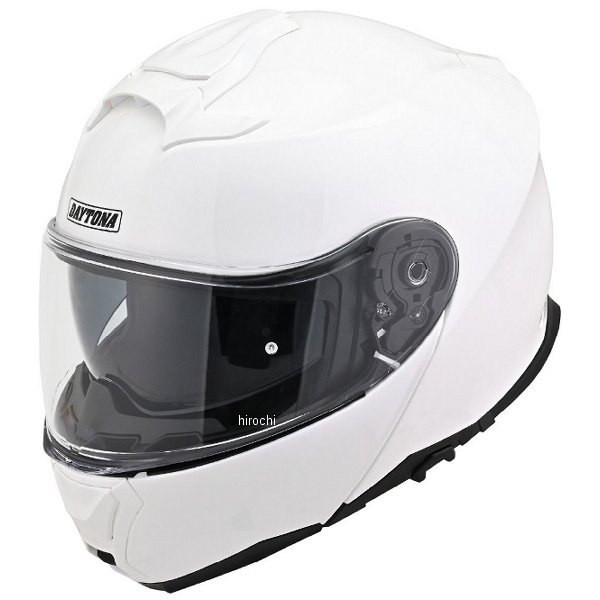 DAYTONA  DN-010BTシステムヘルメット ホワイト Lサイズ