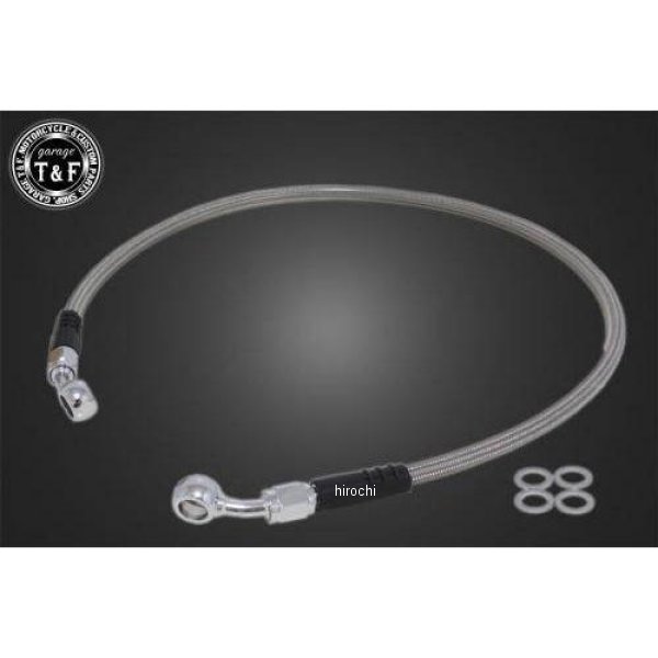 ステンメッシュブレーキホース クリアーコート仕様 1300mm レブル250