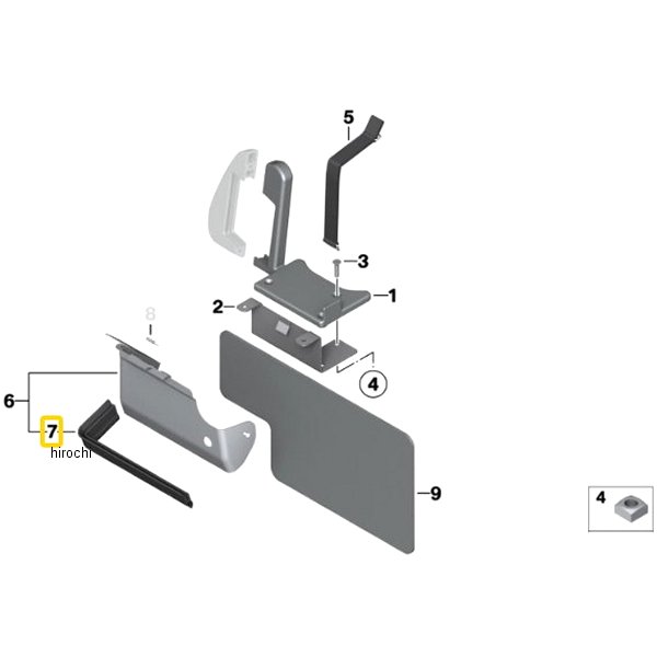 シール 61217650107