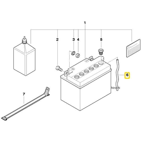 エア抜きホース 61217660398