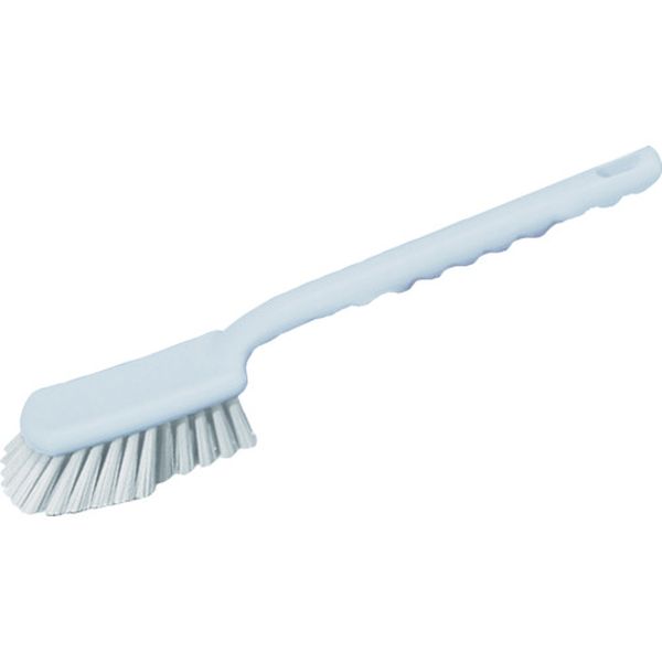 バーキュート 長柄ハンドブラシ 白色 (1個) BY1166W PET0.4