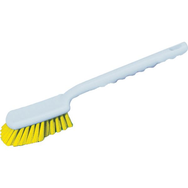 バーキュート 長柄ハンドブラシ 黄色 (1個) BY1166Y PET0.4