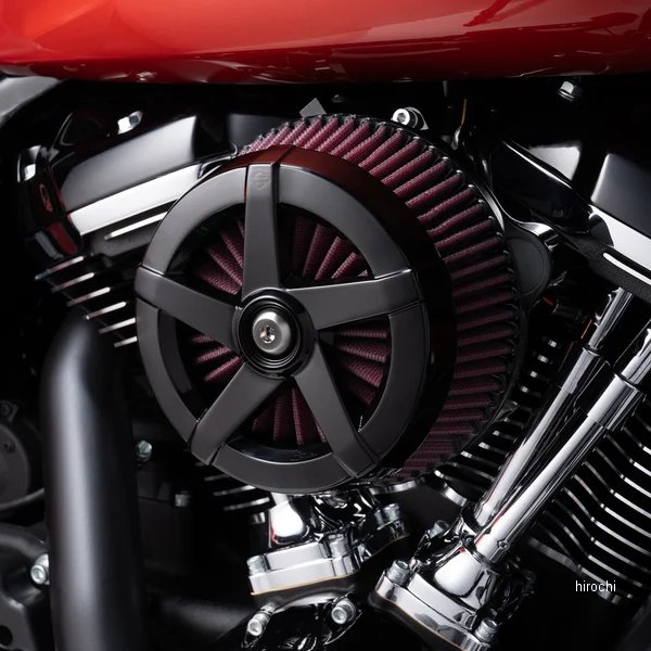 Screamin Eagle Extreme センターボルト・インテークカバー グロスブラック 61301362