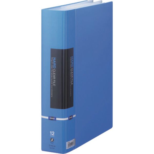 130-2278  ハ-ドクリア-ファイルA4S 青