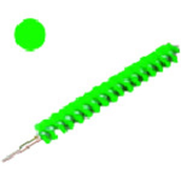 201-6901 バーキュートプラス パイプクリーン φ25 PBT0.35緑 BCPPC-25G