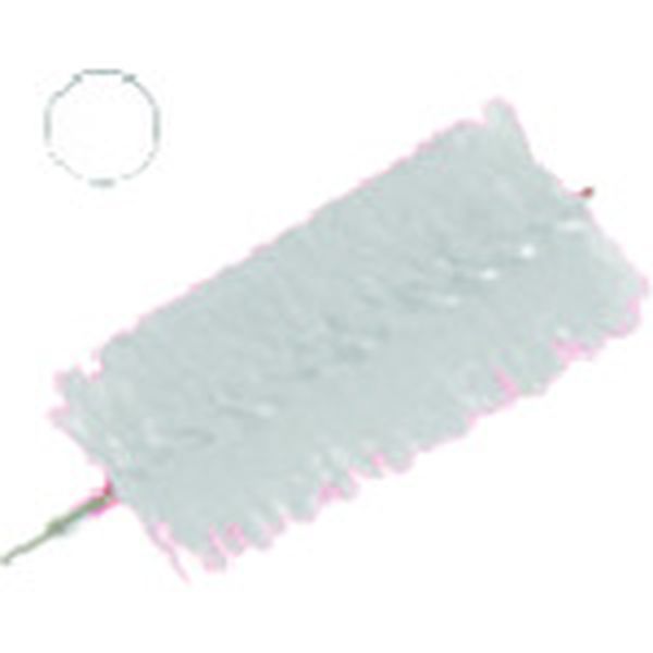 202-1572 バーキュートプラス パイプクリーン φ62 PBT0.5白 BCPPC-62W