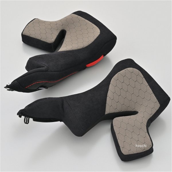 X804チークパッド グレー STD/XL 25mm