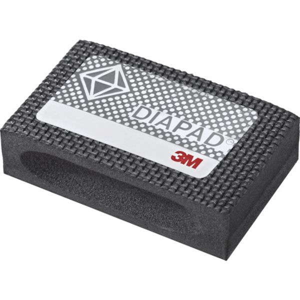 6200JSM18125  フレキシブルダイヤモンドハンドラップスS ＃120 55X90mm 黒