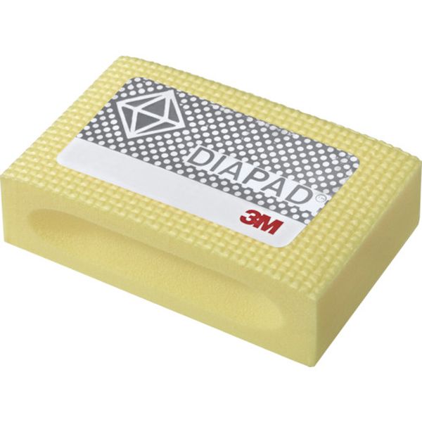 6200JSM1840  フレキシブルダイヤモンドハンドラップスS ＃400 55X90mm 黄