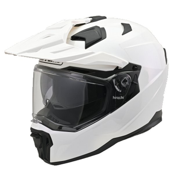DN-005WX オフロードヘルメット 白 Lサイズ