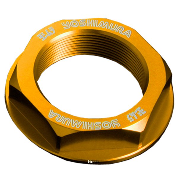 ジャパン ステアリングステムナット M28xP1.0 ゴールド