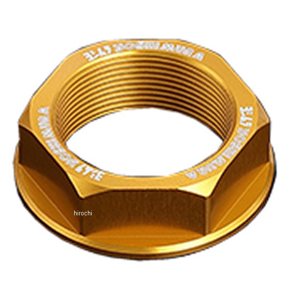 ステアリングステムナット M24×P1.0 18年-25年 モンキー125 20年 CT125 13年-25年 グロム ゴールド