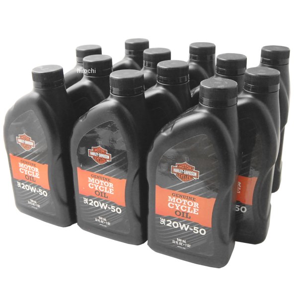 62600007 1ケース12本入り オイル 20W50 1クウォート (946ml) 62600007-SET