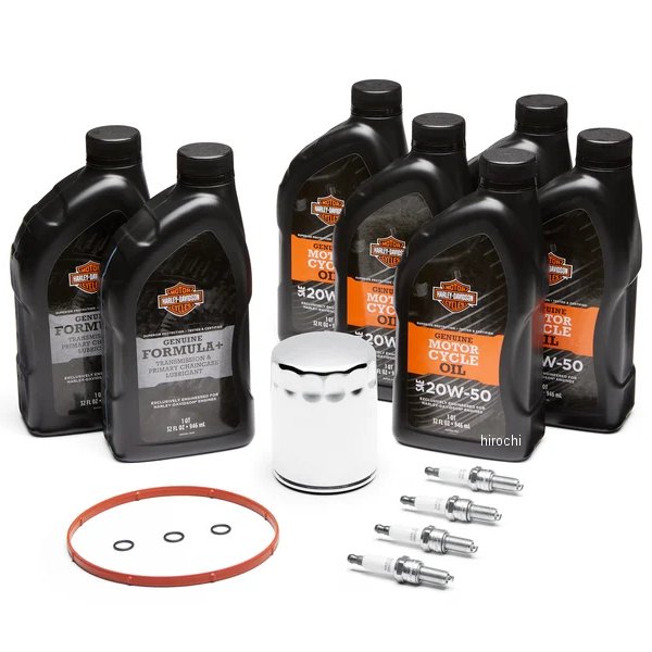 20W-50 フォーミュラ+ チューンナップキット 17年以降 ミルウォーキーエイト クロームフィルター 62600132
