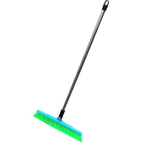 バーキュートプラス 衛生管理用ほうき 短柄タイプ ハード緑5 BCP30-40SUS-THG 5P