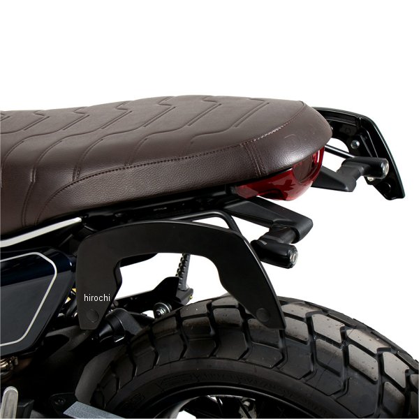 サイドソフトケースホルダー C-Bow Scrambler 800 Full Throttle 黒