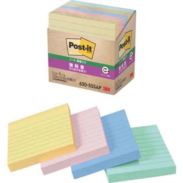 6305SSAP 149-2142  ポスト・イット 強粘着ラインノート