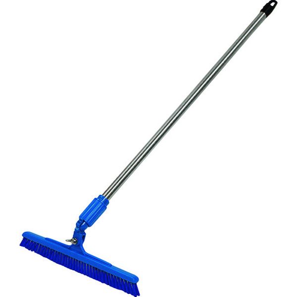 バーキュートプラス 衛生管理用ほうき クネットタイプ短柄 ハード青5 BCP30KT-BH40HB 5P