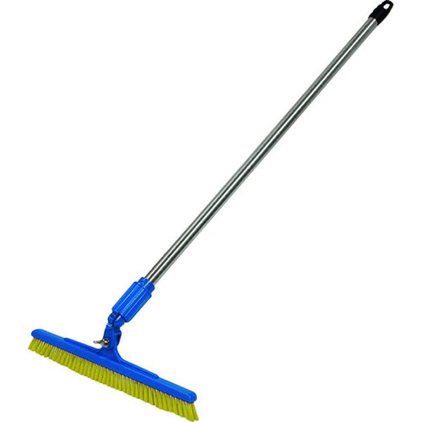 バーキュートプラス 衛生管理用ほうき クネットタイプ短柄 ハード黄1 BCP30KT-BH40HY 1P