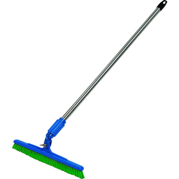 バーキュートプラス 衛生管理用ほうき クネットタイプ短柄 ハード緑5 BCP30KT-BH40HG 5P