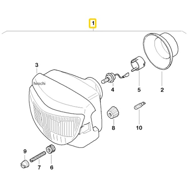 ヘッドライト 63122346558