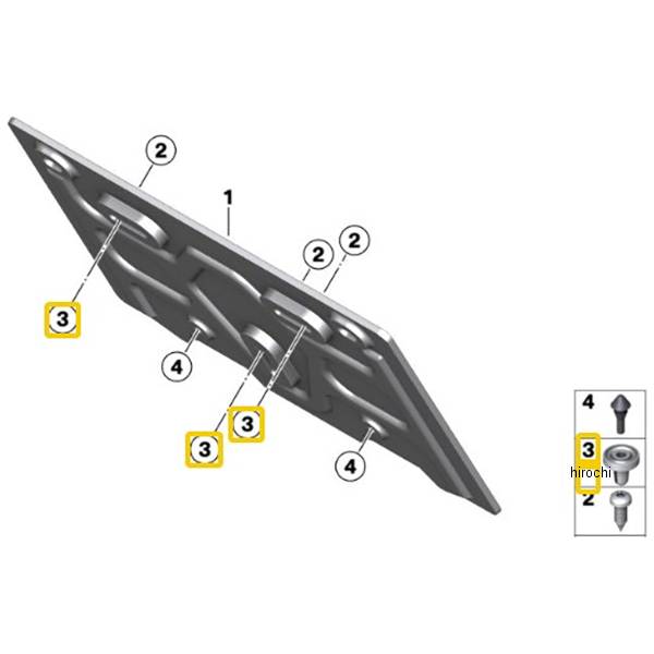 差込みナット 63149898664