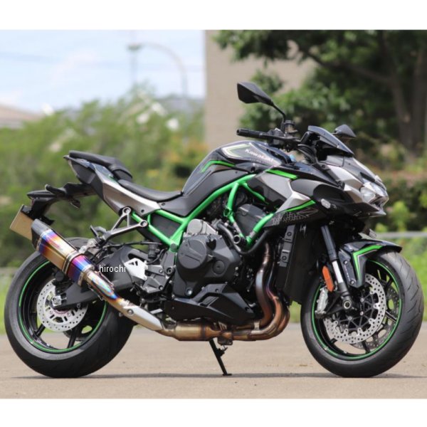 インターモデル RCスリップオン OFF-TypeサイレンサーB レーシング Z H2 チタンヒートカラー