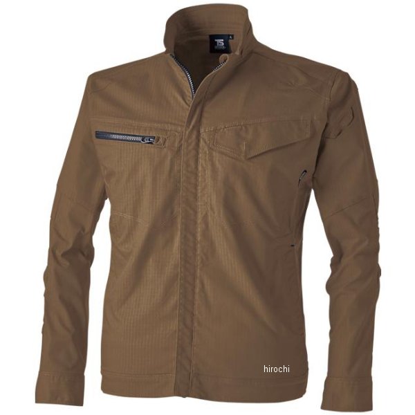 ストレッチRIP STOPジャケット キャメル