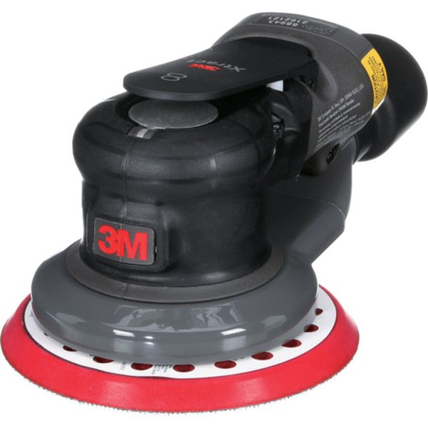 エアー式ダブルアクションサンダー88946 5インチ径 自己吸じん型 5mmオービット