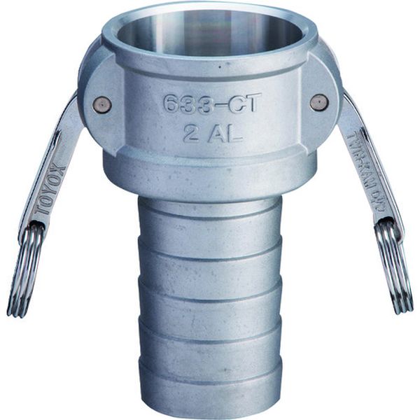 トヨックス   カムロック カプラー ホースシャンク 3インチ AL