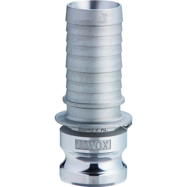 トヨックス   カムロック アダプター ホースシャンク 4インチ AL