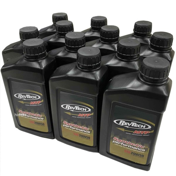 1ケース12本入り 20W50 100%化学合成 モーター オイル 1クウォート (946ml)