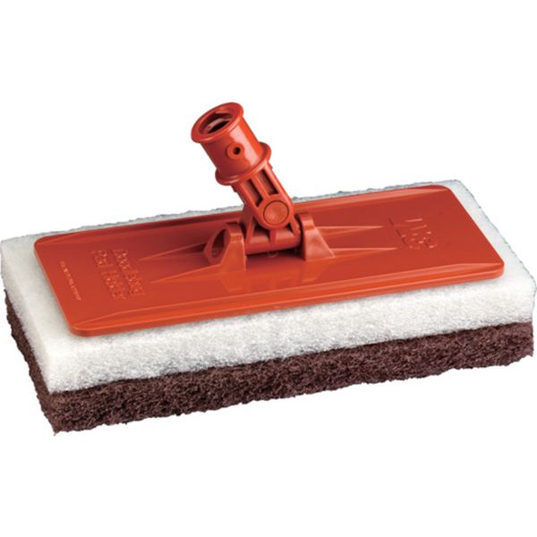 000-1601  パッドホルダー NO. 95X227mm 茶・白パッド各1枚付属