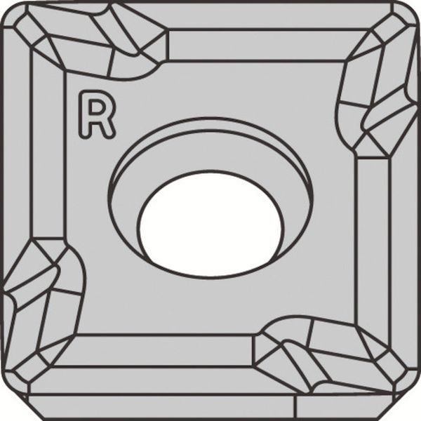 SPCT10T308FRSE  ミーリング加工用チップ PVDコーティング PR0110 10個入り