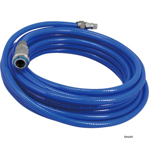 SIGNET クイックカプラー付 エアホース 6.5mm×10m ブルー