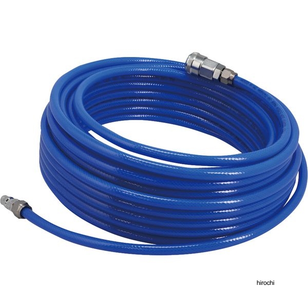 SIGNET クイックカプラー付 エアホース 6.5mm×20m ブルー