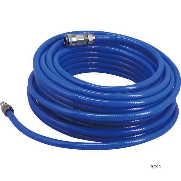 SIGNET クイックカプラー付 エアホース 8.0mm×20m ブルー