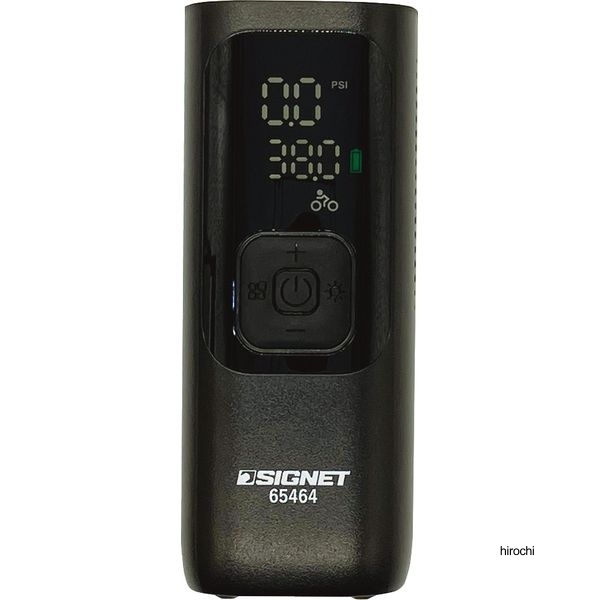 SIGNET 5V/2A電動空気入れ エアーポンプ 2000mah LEDライト付