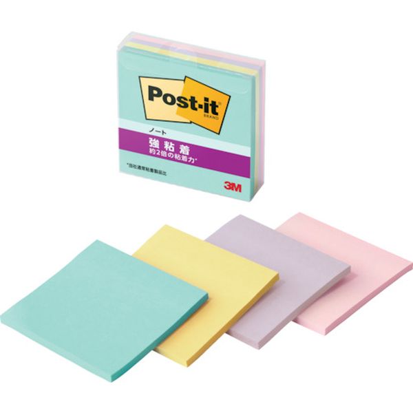 654SSMC5 607-2403  ポスト・イット 強粘着ノート マルチカラー5