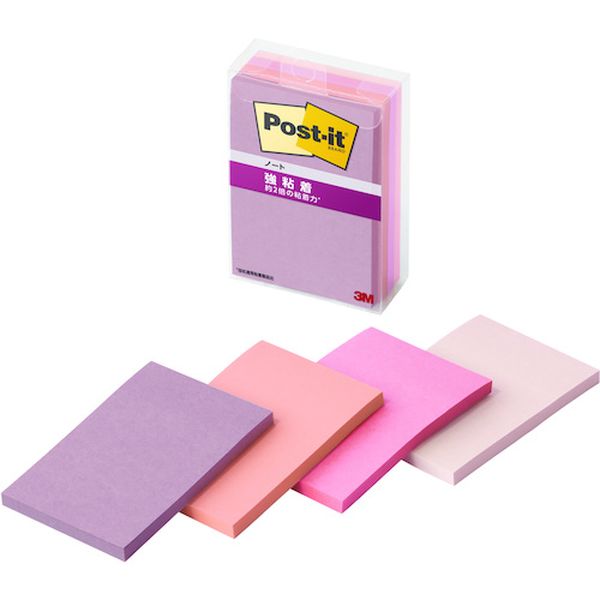 656SSMC7N 607-2447  ポスト・イット 強粘着ノート マルチカラー7