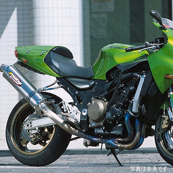 フルエキゾースト RC 4-2-1 アップ オーバル レース用 ZX-12R チタンヒート