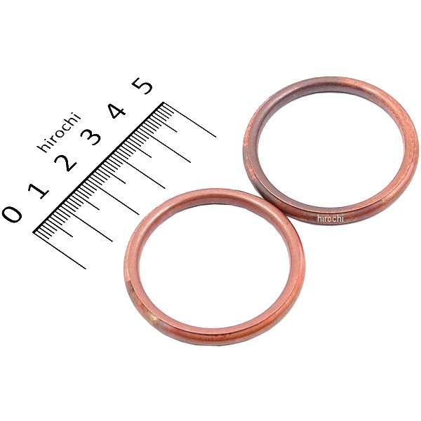 エキゾーストガスケット シャドウ750、シャドウ400、FT500、FT400 2個入り