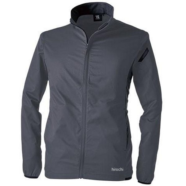 ESスーパーライトストレッチロングスリーブジャケット チャコールグレー