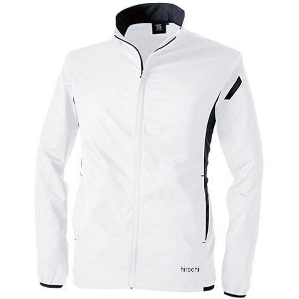 ESスーパーライトストレッチロングスリーブジャケット 白