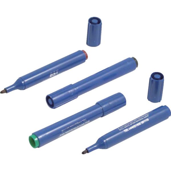 バーキンタ マーカー 本体-青 インク-赤 BCMK-BR