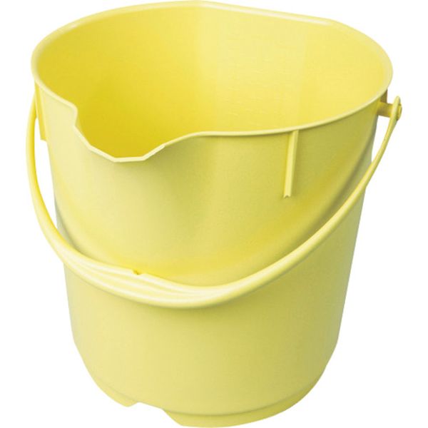 バーキンタX カラーバケツ 15L 黄 BKXCB-15Y