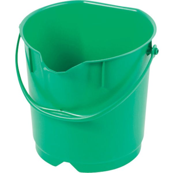 337-7730  バーキンタX カラーバケツ 9L 緑 BKXCB-9G
