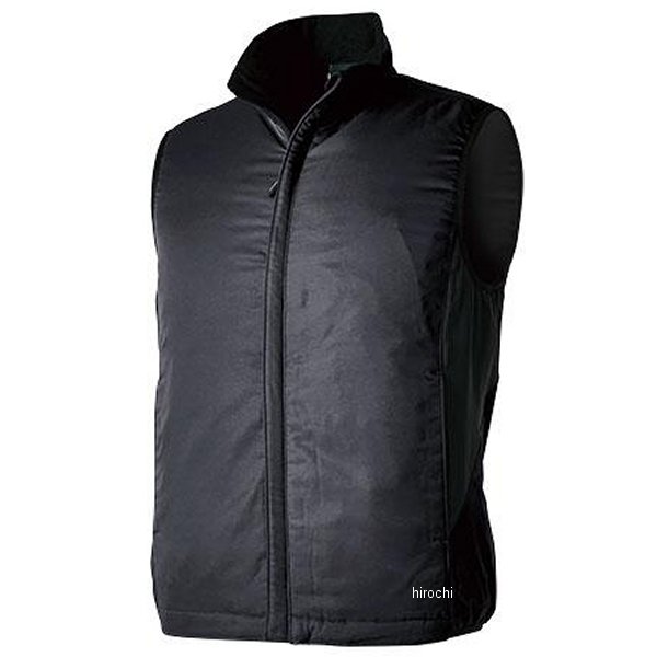 防風ストレッチライトウォームベスト チャコールグレー
